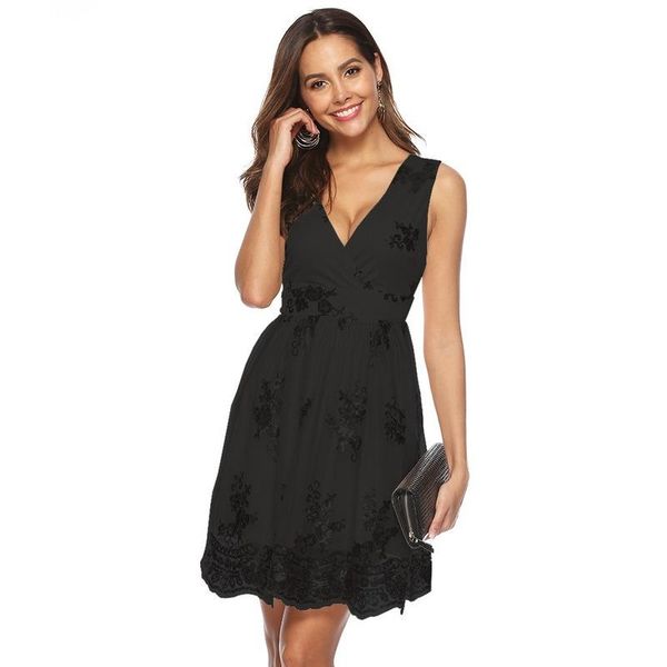 casual dresses sequins dress deep v-neck big hemline summer women's wholesale sleeveless knee-length natural, Black;gray
casual dresses sequins dress deep v-neck big hemline summer women's wholesale sleeveless knee-length natural, Black;gray