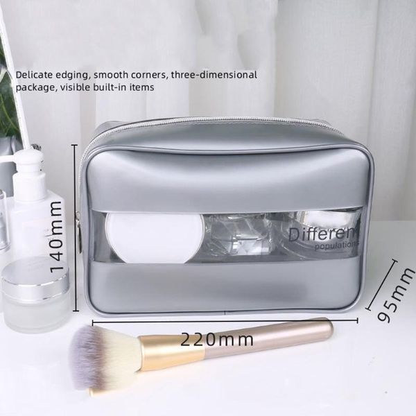 storage bags transparent pvc cosmetic bag women men fashion waterproof makeup travel big capacity organizer pouch simple toiletry tool
storage bags transparent pvc cosmetic bag women men fashion waterproof makeup travel big capacity organizer pouch simple toiletry tool