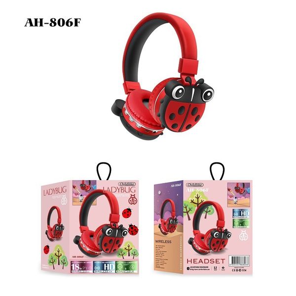 net red cartoon cute insect pattern ah-806f headset private model bluetooth stereo headset wholesale
net red cartoon cute insect pattern ah-806f headset private model bluetooth stereo headset wholesale