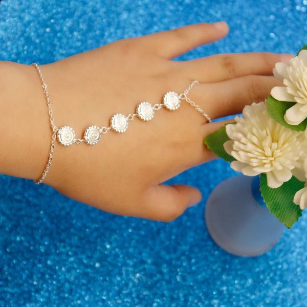 link, chain fashion multi punk style of fatima finger ring hand harness slave women bangles for, Black
link, chain fashion multi punk style of fatima finger ring hand harness slave women bangles for, Black