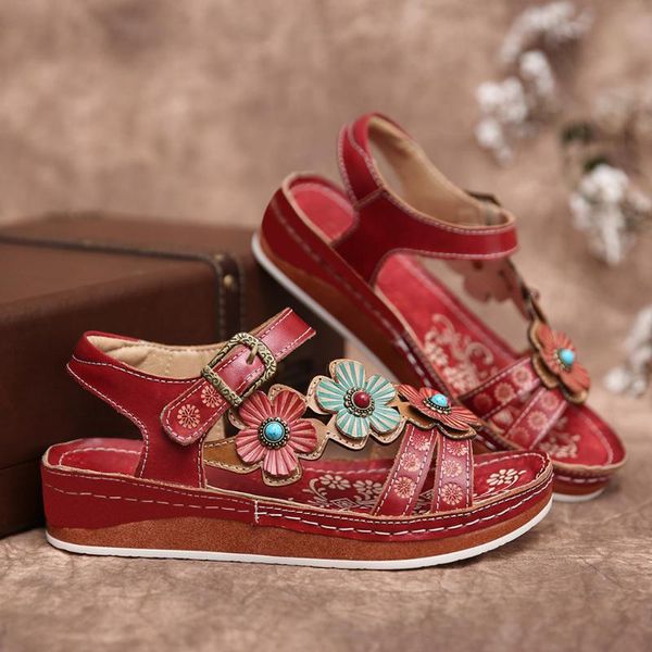 summer women's casual ladies retro ethnic style flower stitching embossed open toe comfortable beach shoes sandals footwear#g3, Black
summer women's casual ladies retro ethnic style flower stitching embossed open toe comfortable beach shoes sandals footwear#g3, Black