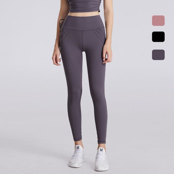 women's tracksuits b c a 1u1u double face sanding nude yoga high waist hip lifting fitness pants, Gray
women's tracksuits b c a 1u1u double face sanding nude yoga high waist hip lifting fitness pants, Gray