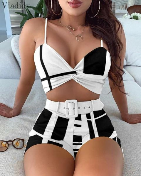 women v neck backless colorblock spaghetti strap twisted & shorts set beach wear women's tracksuits, Gray
women v neck backless colorblock spaghetti strap twisted & shorts set beach wear women's tracksuits, Gray