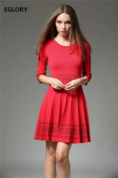 dresses knitted spring summer style women o-neck polka dot patterns knitting 3/4 sleeve casual red black sweater, Black;gray
dresses knitted spring summer style women o-neck polka dot patterns knitting 3/4 sleeve casual red black sweater, Black;gray