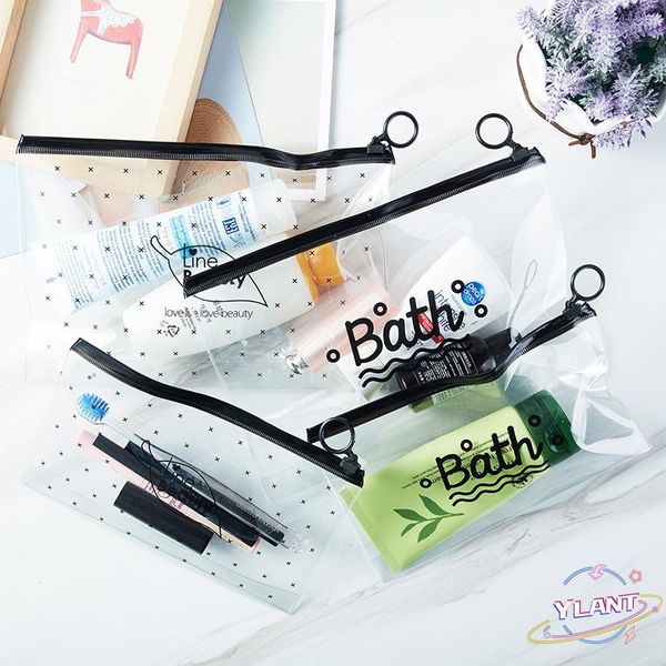 storage bags small large clear pvcwaterproof makeup bag case travel bath wash pouch organizer fashion women transparent cosmetic
storage bags small large clear pvcwaterproof makeup bag case travel bath wash pouch organizer fashion women transparent cosmetic