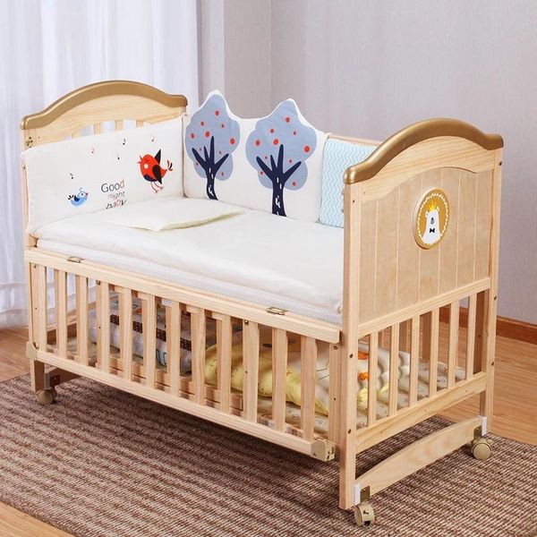baby cribs crib solid wood unpainted bb bed cradle multifunctional child born toddler stitching
baby cribs crib solid wood unpainted bb bed cradle multifunctional child born toddler stitching