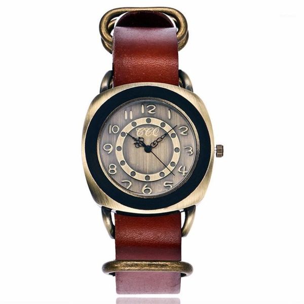 brand women men genuine leather antique bracelet watches casual female male quartz wrist gift clock wristwatches, Slivery;brown
brand women men genuine leather antique bracelet watches casual female male quartz wrist gift clock wristwatches, Slivery;brown