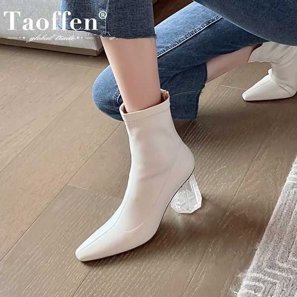 boots taoffen women high heel crystal fashion ankle ladies party short footwear size 34-39, Black
boots taoffen women high heel crystal fashion ankle ladies party short footwear size 34-39, Black