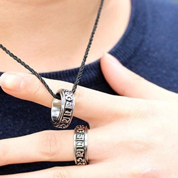 tibetan silver rotating blessing ring, never fade can rotate power lucky "om mani padme hum" sanskrit buddhist mantra ring cluster, Golden;silver
tibetan silver rotating blessing ring, never fade can rotate power lucky "om mani padme hum" sanskrit buddhist mantra ring cluster, Golden;silver