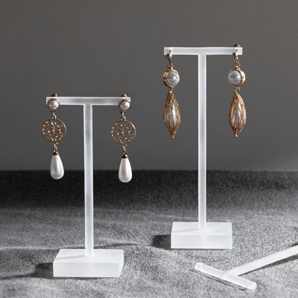 jewelry pouches, bags fashion frosted acrylic earrings shelf display rack t shape stand holder accessories show organized props case boutiqu, Pink;blue
jewelry pouches, bags fashion frosted acrylic earrings shelf display rack t shape stand holder accessories show organized props case boutiqu, Pink;blue