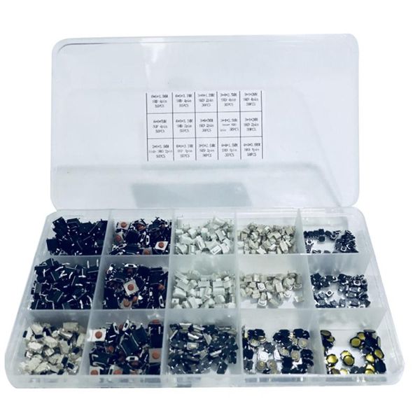 smart home control 750 pcs 15 value tactile push button switch mini for mp3 lcd monitor car remote momentary assortment kit
smart home control 750 pcs 15 value tactile push button switch mini for mp3 lcd monitor car remote momentary assortment kit