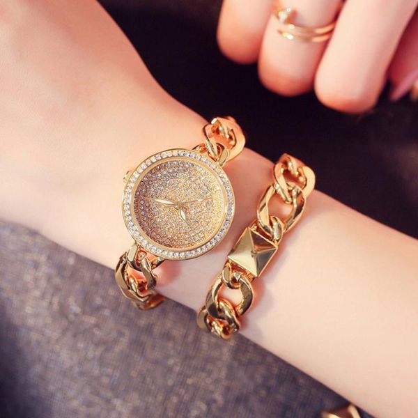 full diamond women's watch waterproof stainless steel dress women quartz wrist watches zegarki damskie wristwatches, Slivery;brown
full diamond women's watch waterproof stainless steel dress women quartz wrist watches zegarki damskie wristwatches, Slivery;brown