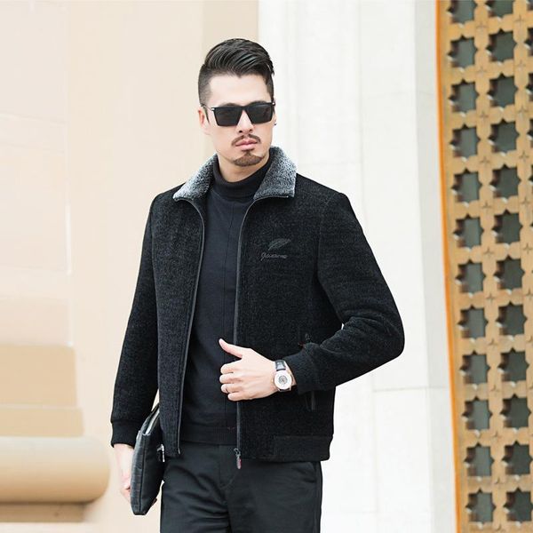 men's jackets 2021 winter corduroy jacket coat lapel zipper middle aged casual warm plush top, Black;brown
men's jackets 2021 winter corduroy jacket coat lapel zipper middle aged casual warm plush top, Black;brown