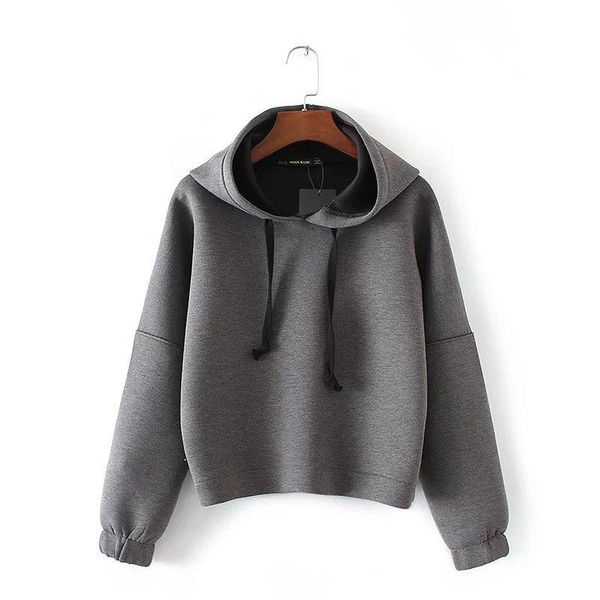 women's hoodies & sweatshirts autumn woman hooded sweatshirt casual space cotton women loose pullover coat fashion short outwear, Black
women's hoodies & sweatshirts autumn woman hooded sweatshirt casual space cotton women loose pullover coat fashion short outwear, Black