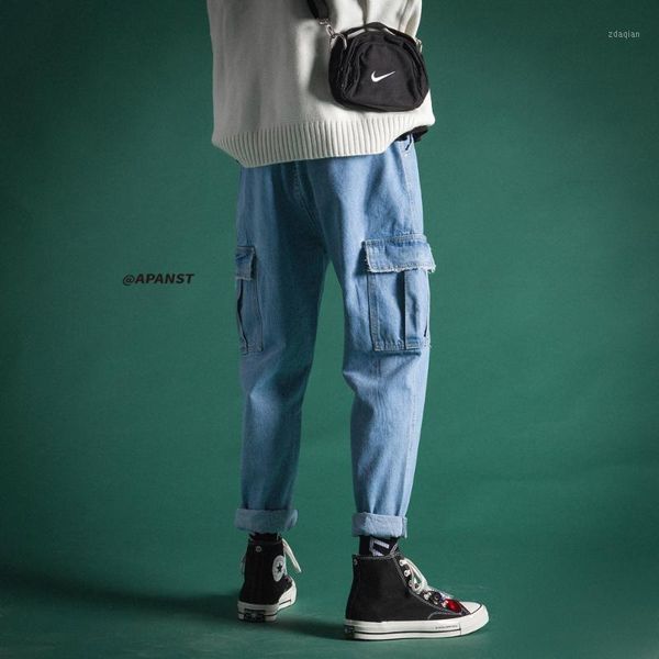 men's fashion casual stretch slim fit jeans homme cargo pants blue/black pocket wash biker denim in warm trousers s-2xl
men's fashion casual stretch slim fit jeans homme cargo pants blue/black pocket wash biker denim in warm trousers s-2xl