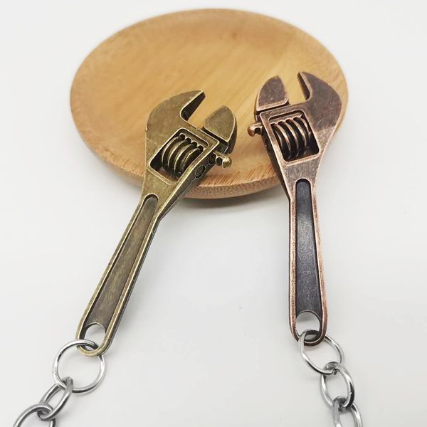 2021 fashion keychain creative simulation small wrench alloy mini hardware keyring craft gift, Silver
2021 fashion keychain creative simulation small wrench alloy mini hardware keyring craft gift, Silver
