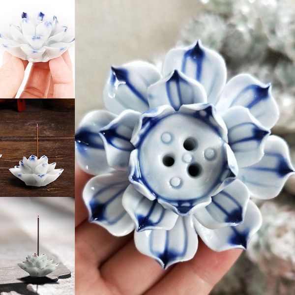 1/3 hole ceramic lotus incense burner stick frame tea house office tray holder fragrance lamps
1/3 hole ceramic lotus incense burner stick frame tea house office tray holder fragrance lamps