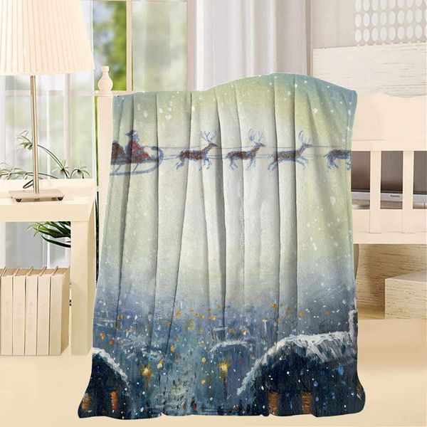 Christmas Winter Snow 3D Printing Blanket Throw/Twin Lightweight Soft Microfiber Blankets for Couch Bed Sofa
Christmas Winter Snow 3D Printing Blanket Throw/Twin Lightweight Soft Microfiber Blankets for Couch Bed Sofa