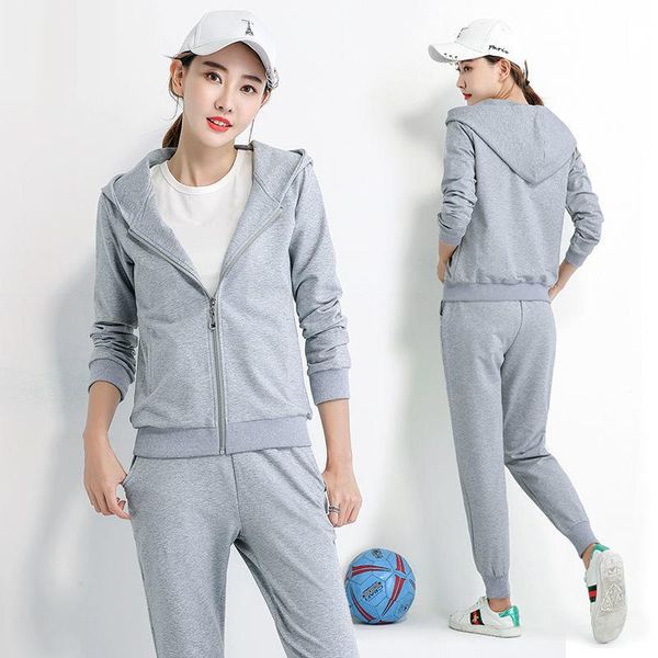 women's two piece pants casual hooded tracksuit women cottonhigh waist solid zipper drawstring pants&hoodies sets ensemble jogging, White
women's two piece pants casual hooded tracksuit women cottonhigh waist solid zipper drawstring pants&hoodies sets ensemble jogging, White