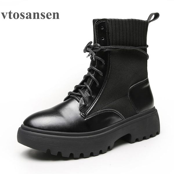 boots shoe women's lace up 2021 autumn winter handsome cool ankle black comfort shoes female platform
boots shoe women's lace up 2021 autumn winter handsome cool ankle black comfort shoes female platform