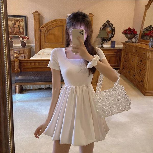 casual dresses women 2021 summer pettiskirt women's short sleeve a- line girl's dress vestido de mujer femme robe, Black;gray
casual dresses women 2021 summer pettiskirt women's short sleeve a- line girl's dress vestido de mujer femme robe, Black;gray