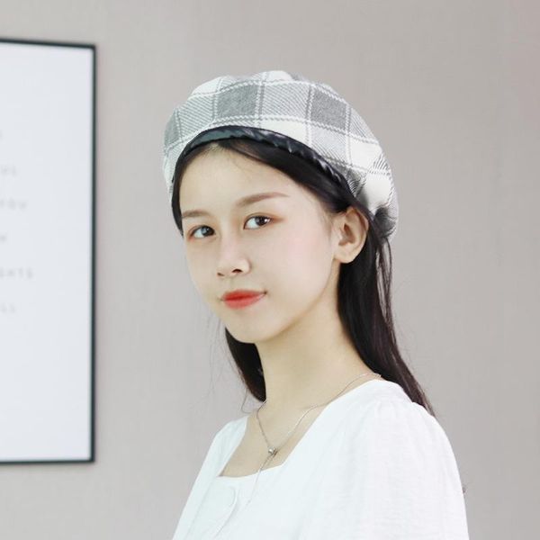 berets 2021 vintage color beret women fashion england plaid canvas hat painter tide for girls, Blue;gray
berets 2021 vintage color beret women fashion england plaid canvas hat painter tide for girls, Blue;gray