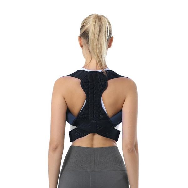 posture corrector brace lightweight elastic steel plate shoulder upper back sitting support belt for men women, Black;blue
posture corrector brace lightweight elastic steel plate shoulder upper back sitting support belt for men women, Black;blue