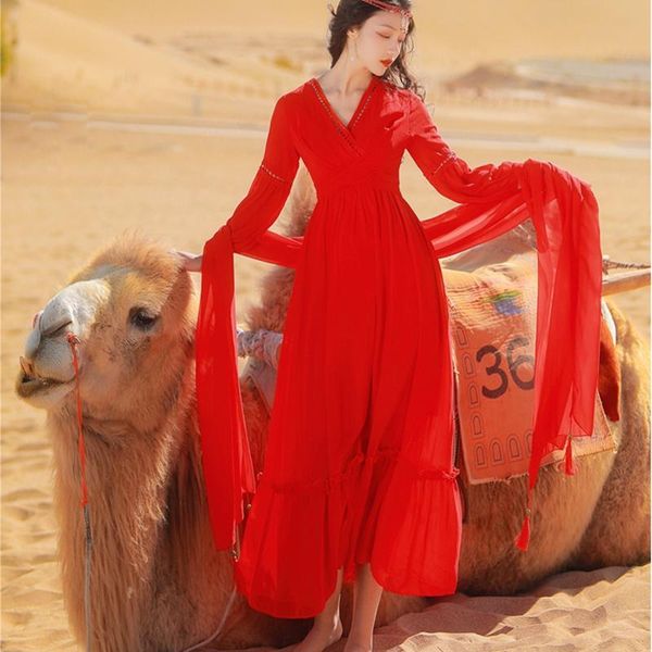 casual dresses summer women dress 2021 red elegant v neck bohemian beach hollow out splice long party vestidos, Black;gray
casual dresses summer women dress 2021 red elegant v neck bohemian beach hollow out splice long party vestidos, Black;gray