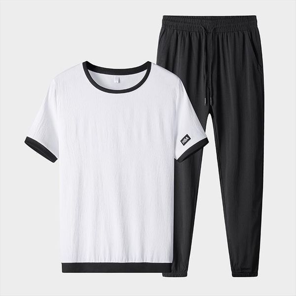 big size summer sportswear men tracksuits short sleeve t shirts pants 2 pieces mens sets jogging sweat suits 6xl 7xl, Gray
big size summer sportswear men tracksuits short sleeve t shirts pants 2 pieces mens sets jogging sweat suits 6xl 7xl, Gray