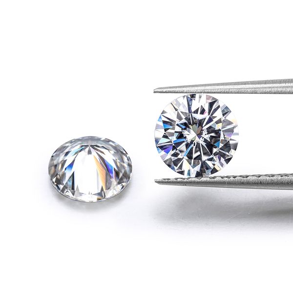 color loose moissanite round cut lab grown test positive diamond, Black
color loose moissanite round cut lab grown test positive diamond, Black