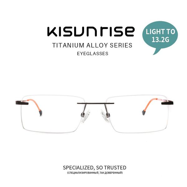 fashion sunglasses frames kisunrise rimless titanium business frame prescription glasses men women ultralight eyeglasses myopia optical eyew, Black
fashion sunglasses frames kisunrise rimless titanium business frame prescription glasses men women ultralight eyeglasses myopia optical eyew, Black