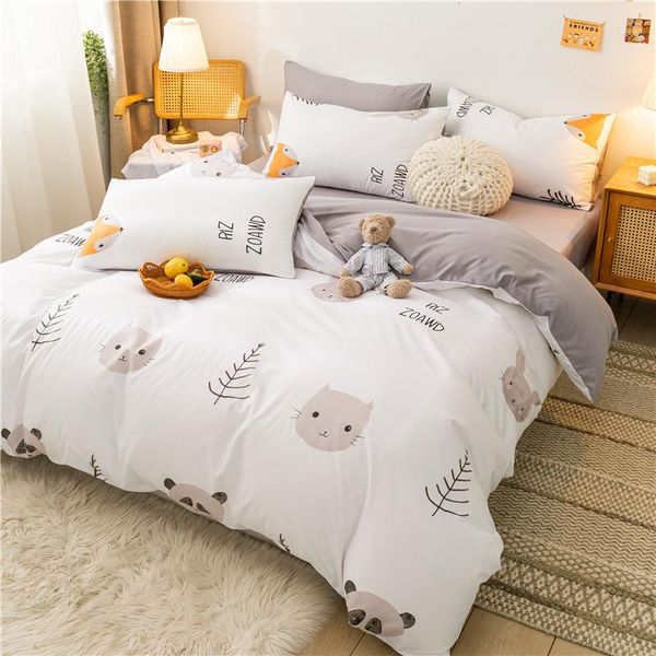 bedding sets panda cotton printed pillowcase quilt cover bed sheet size king four-piece set
bedding sets panda cotton printed pillowcase quilt cover bed sheet size king four-piece set