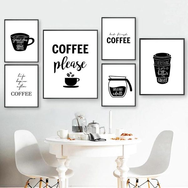 paintings black white coffee cup wall art painting poster but first quote prints picture for dining hall home decor yx201
paintings black white coffee cup wall art painting poster but first quote prints picture for dining hall home decor yx201