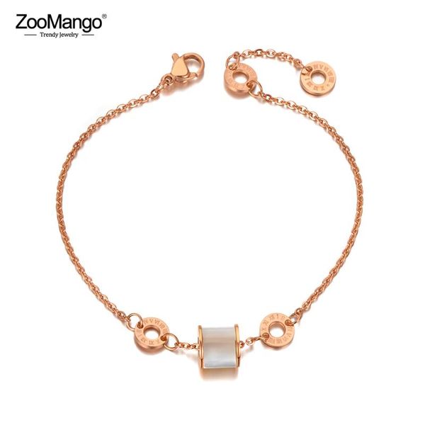 charm bracelets zoomango titanium stainless steel white shell chain & link for women trendy roman numerals bracelet jewelry zb20132, Golden;silver
charm bracelets zoomango titanium stainless steel white shell chain & link for women trendy roman numerals bracelet jewelry zb20132, Golden;silver