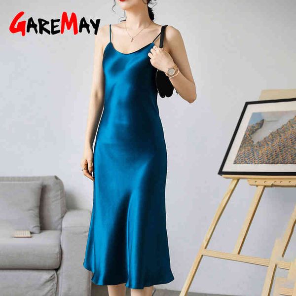 black satin spaghetti strap dress elegant plus size midi women's summer slip wrap sleeveless party es 210428, Black;gray
black satin spaghetti strap dress elegant plus size midi women's summer slip wrap sleeveless party es 210428, Black;gray