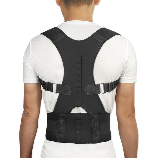 posture corrector men women back brace shoulder support trainer for pain relief, Black;blue
posture corrector men women back brace shoulder support trainer for pain relief, Black;blue