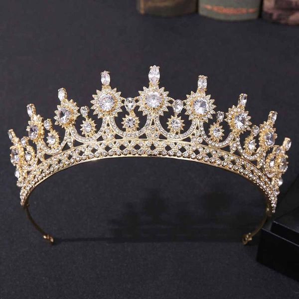 hair clips & barrettes forseven gold color handmade zircon alloy rhinestone tiara bride wedding baroque crown headband women headdress acces, Golden;silver
hair clips & barrettes forseven gold color handmade zircon alloy rhinestone tiara bride wedding baroque crown headband women headdress acces, Golden;silver