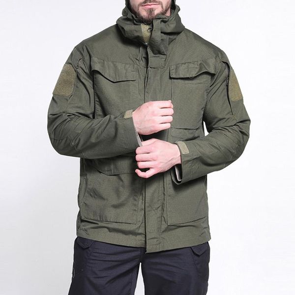 hiking warm thicken military fleece jacket men casual multi pockets soft thermal army camping tactical coats clothing men's jackets, Black;brown
hiking warm thicken military fleece jacket men casual multi pockets soft thermal army camping tactical coats clothing men's jackets, Black;brown