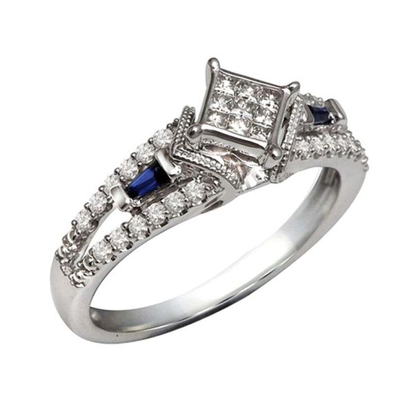 cluster rings classic lady silver ring fashion women engagement weddin bands jewelry for cz wedding anniversary gift, Golden;silver
cluster rings classic lady silver ring fashion women engagement weddin bands jewelry for cz wedding anniversary gift, Golden;silver