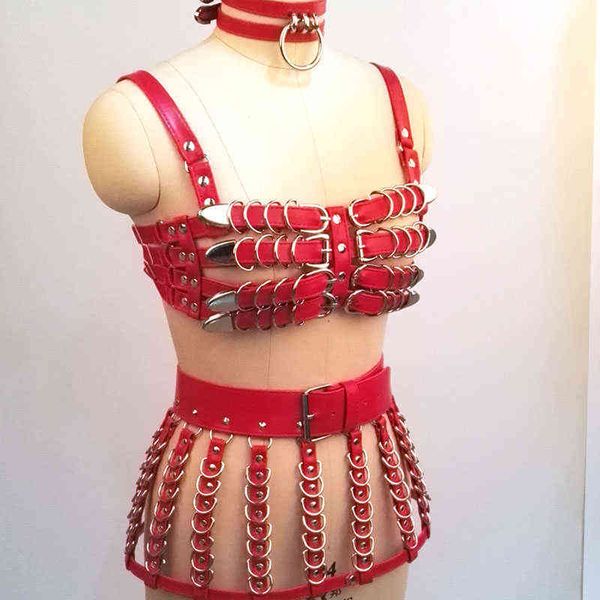 nxy set 100% handcrafted heavy duty 4 row caged bra pu leather women harness bondage chest lingerie bra belt skirt harness waist belt 1203, Red;black
nxy set 100% handcrafted heavy duty 4 row caged bra pu leather women harness bondage chest lingerie bra belt skirt harness waist belt 1203, Red;black