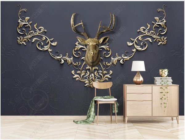 3d wallpaper custom p mural european style embossed lace modern golden deer head home decor in the living room 3d wall murals wallpaper for
3d wallpaper custom p mural european style embossed lace modern golden deer head home decor in the living room 3d wall murals wallpaper for