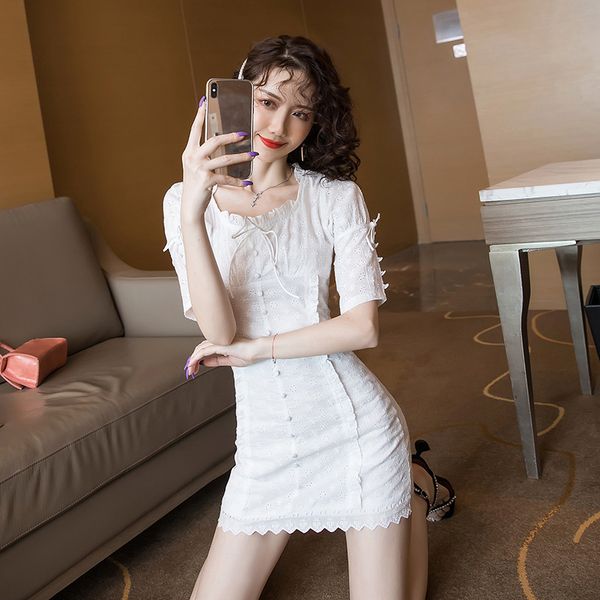 fashion mini elegant girly manga cool white temperament fine pencil dress, Black;gray
fashion mini elegant girly manga cool white temperament fine pencil dress, Black;gray
