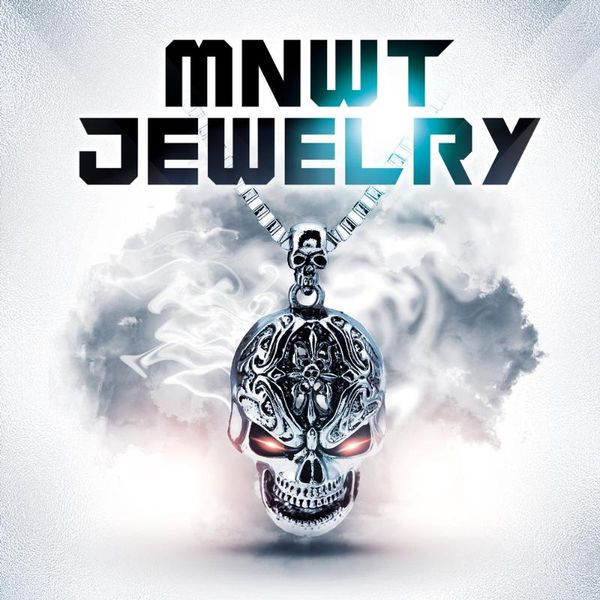 pendant necklaces mnwt fashion mens skull gothic necklace punk rock head chain for men women halloween gifts, Silver
pendant necklaces mnwt fashion mens skull gothic necklace punk rock head chain for men women halloween gifts, Silver