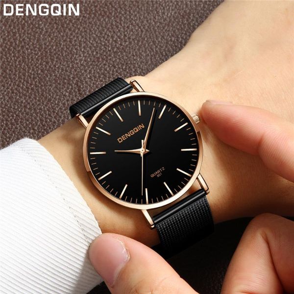 wristwatches dengqin men wrist watches military stainless steel analog date sport quartz clock watch day erkek kol saati, Slivery;brown
wristwatches dengqin men wrist watches military stainless steel analog date sport quartz clock watch day erkek kol saati, Slivery;brown