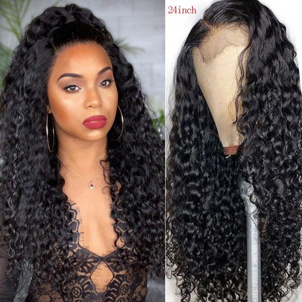 brazilian water wave lace wig with baby hair arabella 150 density preplucked for women remy human hair wigs 4x4 lace closure wig, Black
brazilian water wave lace wig with baby hair arabella 150 density preplucked for women remy human hair wigs 4x4 lace closure wig, Black