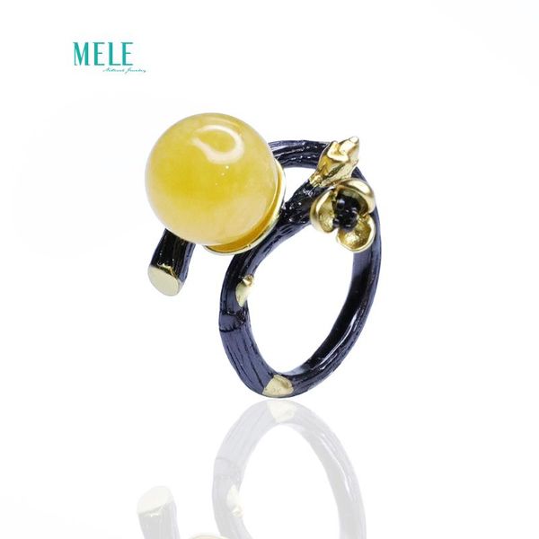 cluster rings natural amber beeswax 10mm round beads 925 sterling silver open ring, Golden;silver
cluster rings natural amber beeswax 10mm round beads 925 sterling silver open ring, Golden;silver