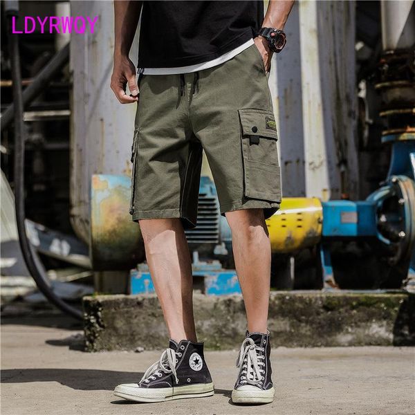 men's shorts ldyrwqy 2021 fashion solid color summer korean style high waist straight thin pocket loose casual, White;black
men's shorts ldyrwqy 2021 fashion solid color summer korean style high waist straight thin pocket loose casual, White;black