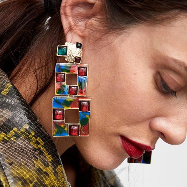 jewelry acrylic charm earrings geometry muiltlayer hollow out square charm earrings for women fashion, Golden
jewelry acrylic charm earrings geometry muiltlayer hollow out square charm earrings for women fashion, Golden