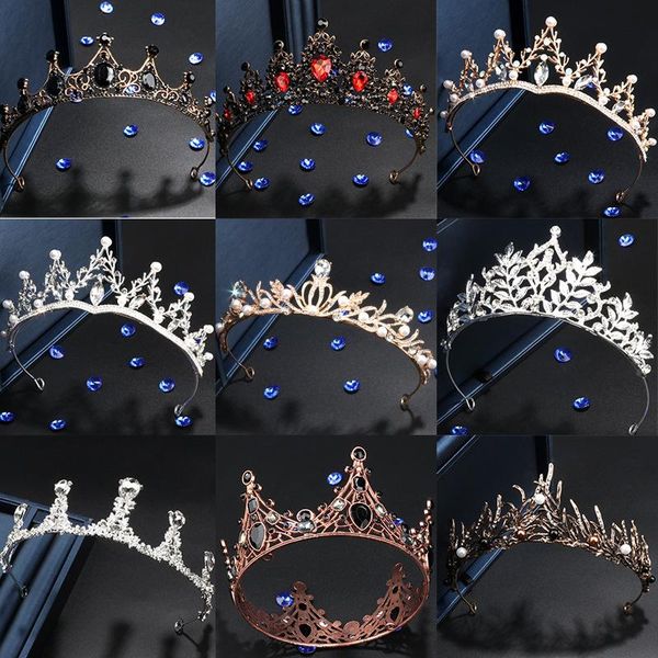 hair clips & barrettes baroque crystal crowns wedding tiaras queen beauty pageant accessories jewelry bridal headwear diadem rhinestone gift, Golden;silver
hair clips & barrettes baroque crystal crowns wedding tiaras queen beauty pageant accessories jewelry bridal headwear diadem rhinestone gift, Golden;silver