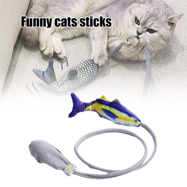 cat toys pet funny pneumatic vibrate catnip creative simulation swing fish toy stick beating gatos accesorios
cat toys pet funny pneumatic vibrate catnip creative simulation swing fish toy stick beating gatos accesorios